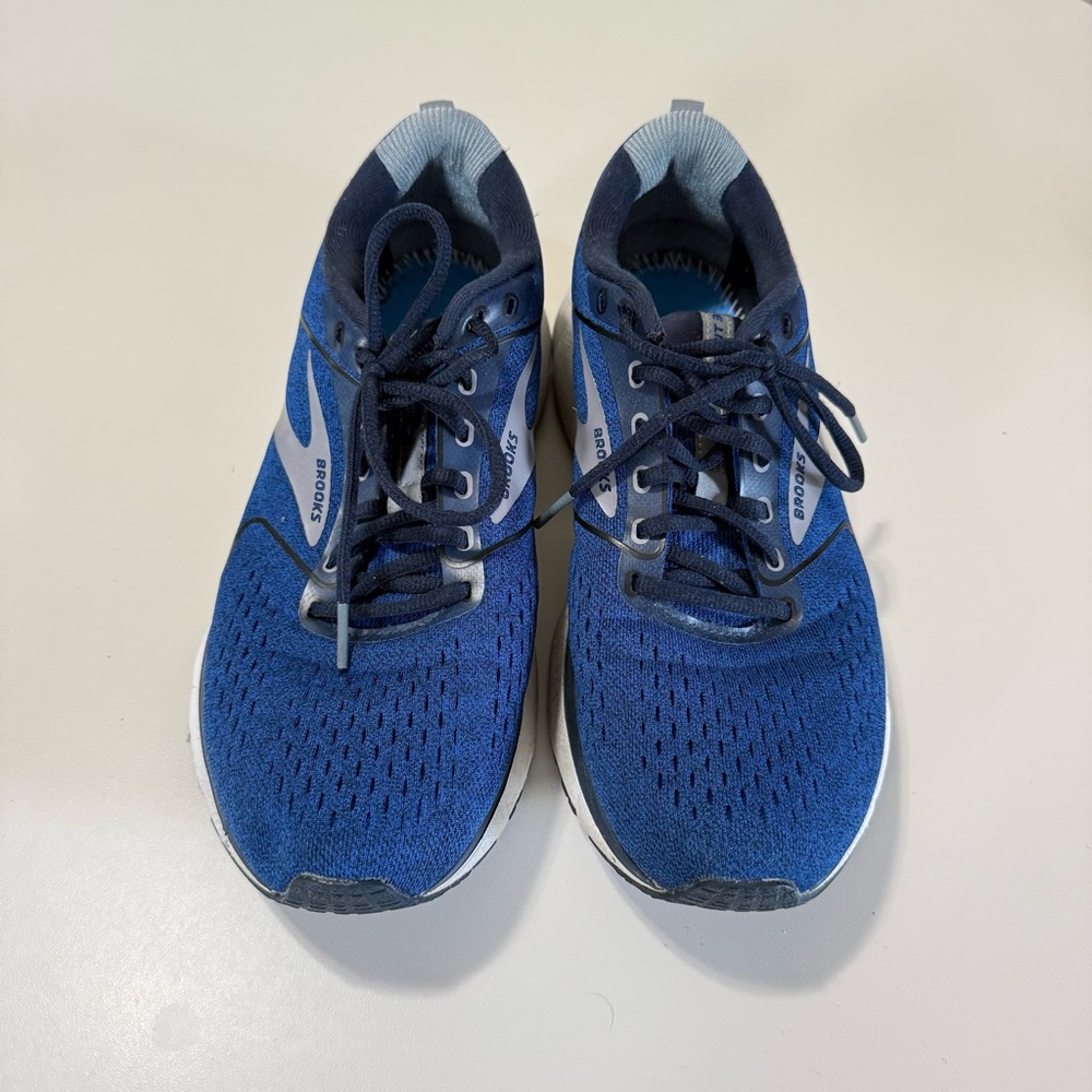 Man's Athletic Brooks Transmit 3 Running Shoe Size 8.5 NO INSOLES - Picture 4 of 8